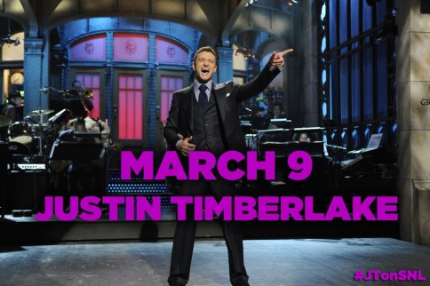 Justin Timberlake Returns To SNL March 9th